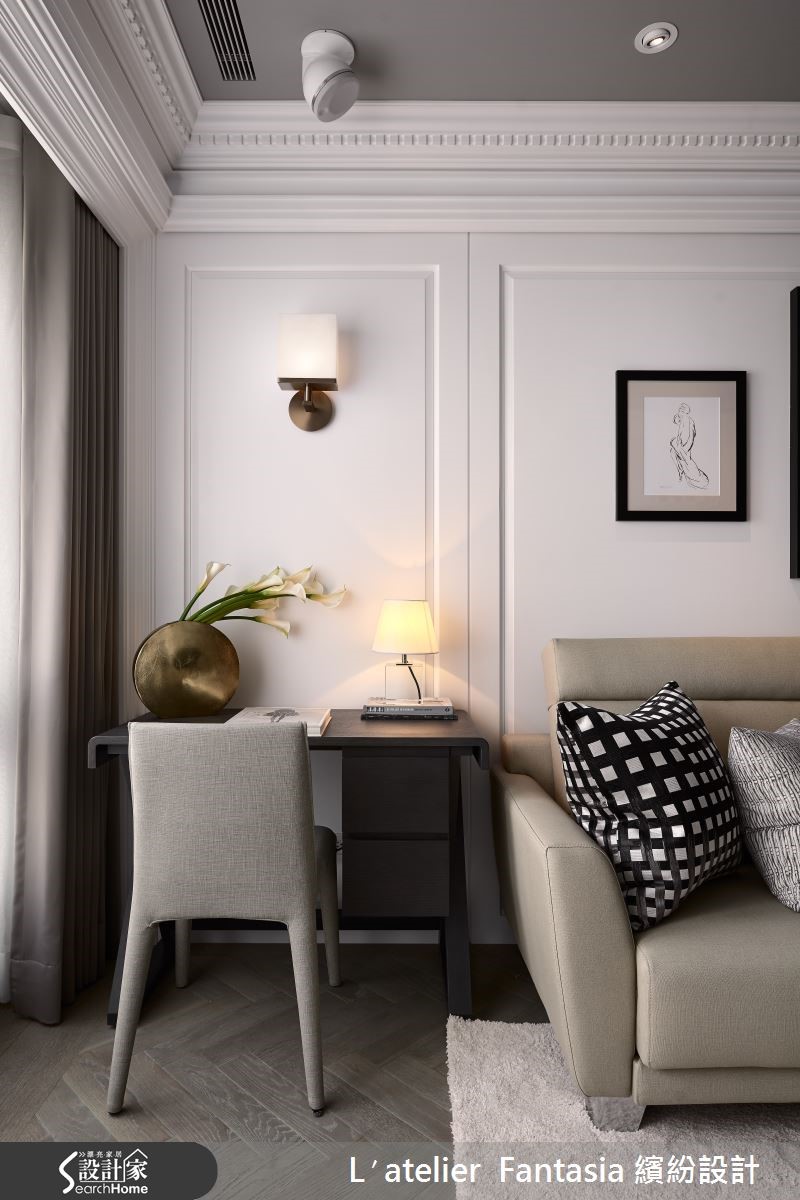 新古典風格的絕佳品味，以及細膩工藝手法，總是令人愛